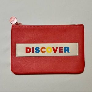 NWT - Ipsy Makeup Bag - Never Used - Pink w/ Discover